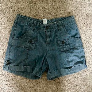 Jean Cargo Shorts